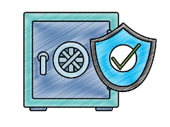 Asset Protection Safe representing asset protection